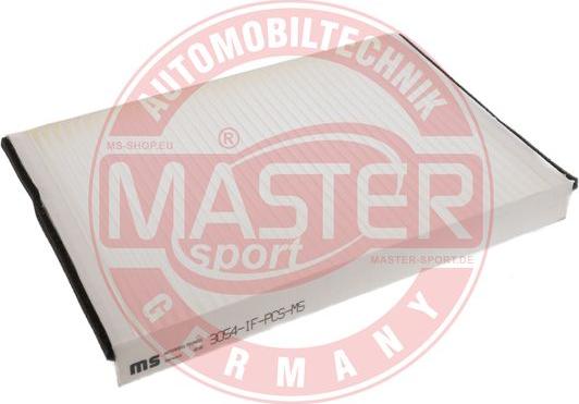 MASTER-SPORT GERMANY 3054-IF-PCS-MS - Filtre, air de l'habitacle cwaw.fr