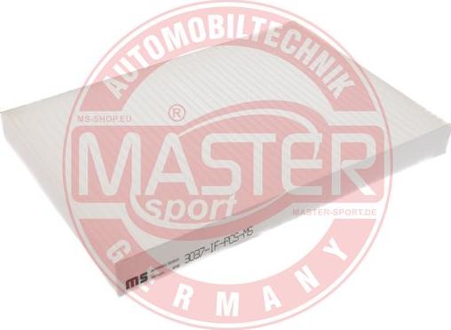 MASTER-SPORT GERMANY 3037-IF-PCS-MS - Filtre, air de l'habitacle cwaw.fr