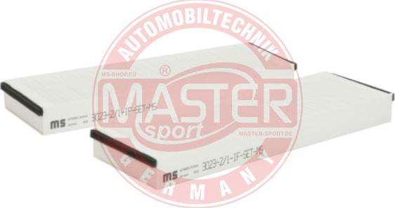 MASTER-SPORT GERMANY 3023-2-IF-SET-MS - Filtre, air de l'habitacle cwaw.fr