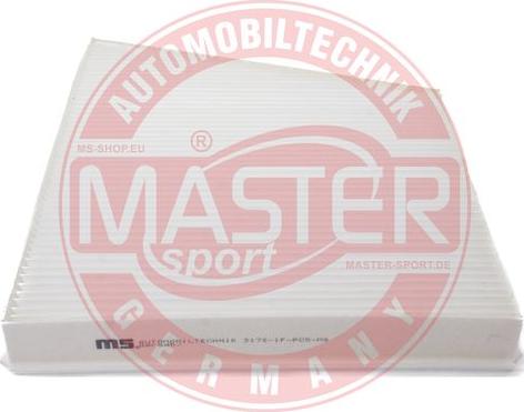 MASTER-SPORT GERMANY 3172-IF-PCS-MS - Filtre, air de l'habitacle cwaw.fr