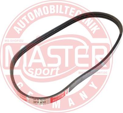 MASTER-SPORT GERMANY 3PK630-PCS-MS - Courroie trapézoïdale à nervures cwaw.fr