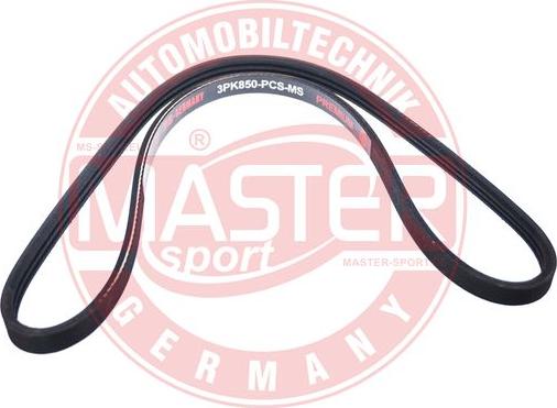 MASTER-SPORT GERMANY 3PK850-PCS-MS - Courroie trapézoïdale à nervures cwaw.fr