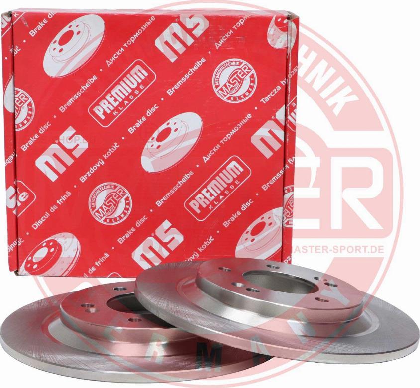 MASTER-SPORT GERMANY 24011004001-SET-MS - Disque de frein cwaw.fr