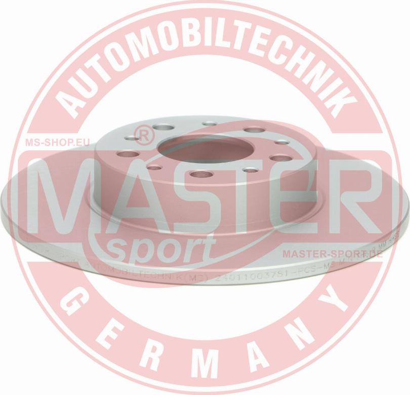 MASTER-SPORT GERMANY 24011003781PR-PCS-MS - Disque de frein cwaw.fr