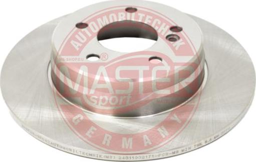 MASTER-SPORT GERMANY 24011002171-PCS-MS - Disque de frein cwaw.fr