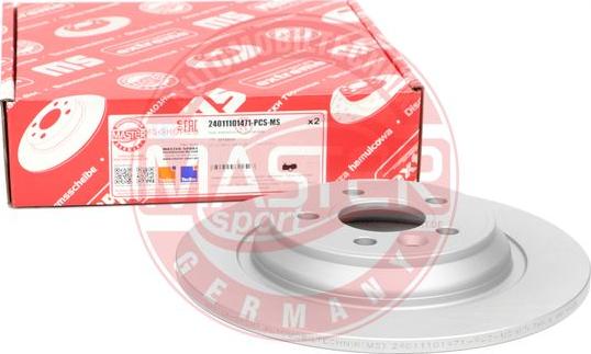 MASTER-SPORT GERMANY 24011101471-PCS-MS - Disque de frein cwaw.fr