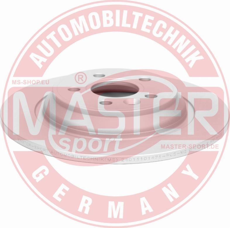 MASTER-SPORT GERMANY 24011101471PR-PCS-MS - Disque de frein cwaw.fr