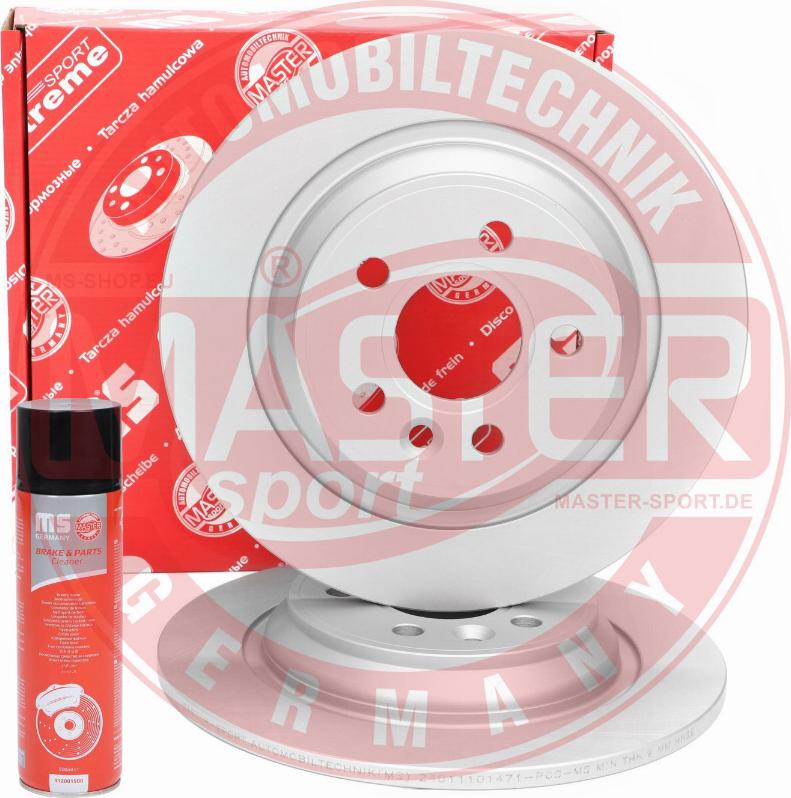 MASTER-SPORT GERMANY 24011101471-SET-MSP - Disque de frein cwaw.fr