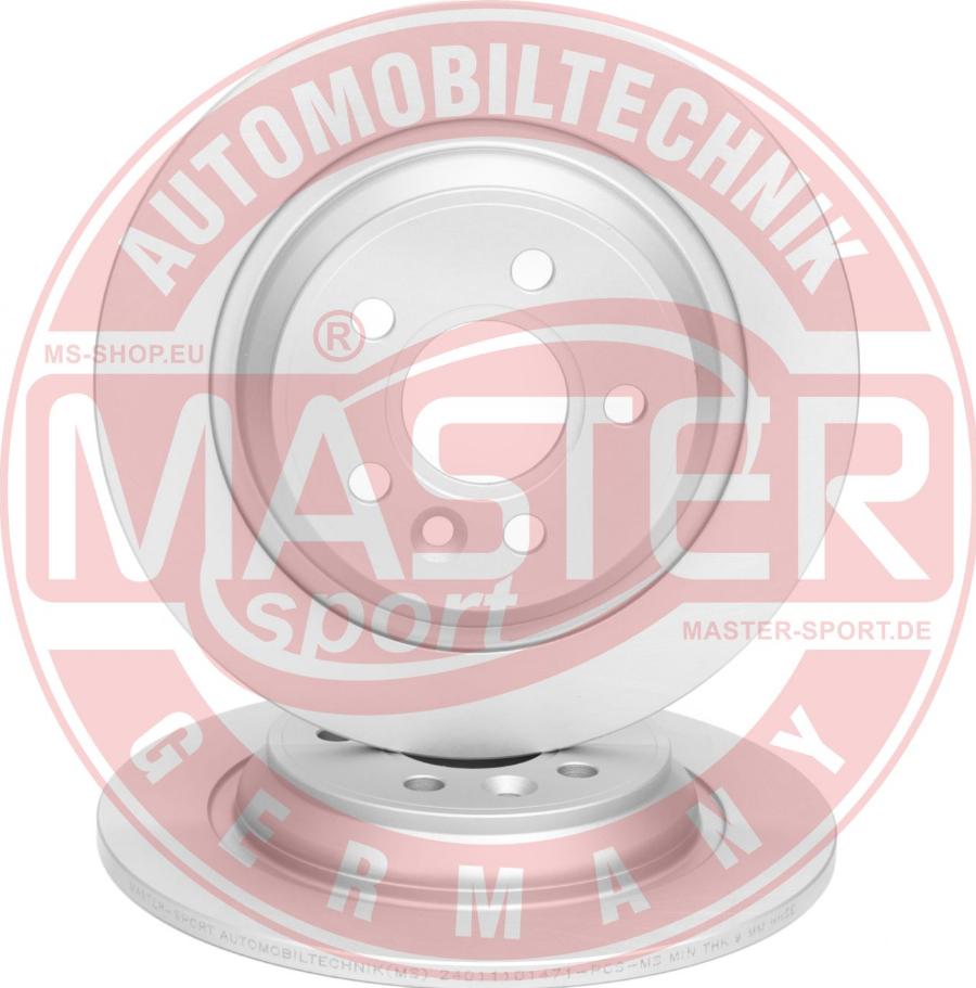 MASTER-SPORT GERMANY 24011101471PR-SET-MS - Disque de frein cwaw.fr