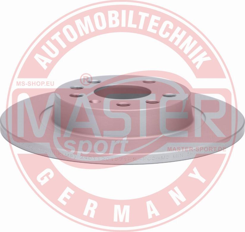 MASTER-SPORT GERMANY 24011201571PR-PCS-MS - Disque de frein cwaw.fr