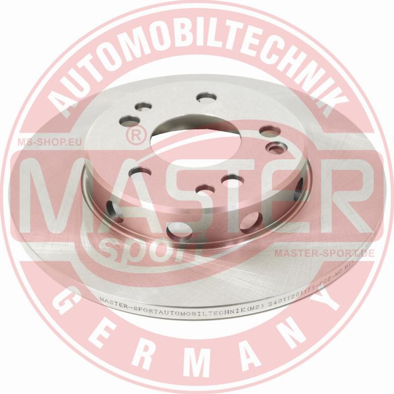 MASTER-SPORT GERMANY 24011201171-PCS-MS - Disque de frein cwaw.fr