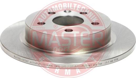 MASTER-SPORT GERMANY 24011201871-PCS-MS - Disque de frein cwaw.fr