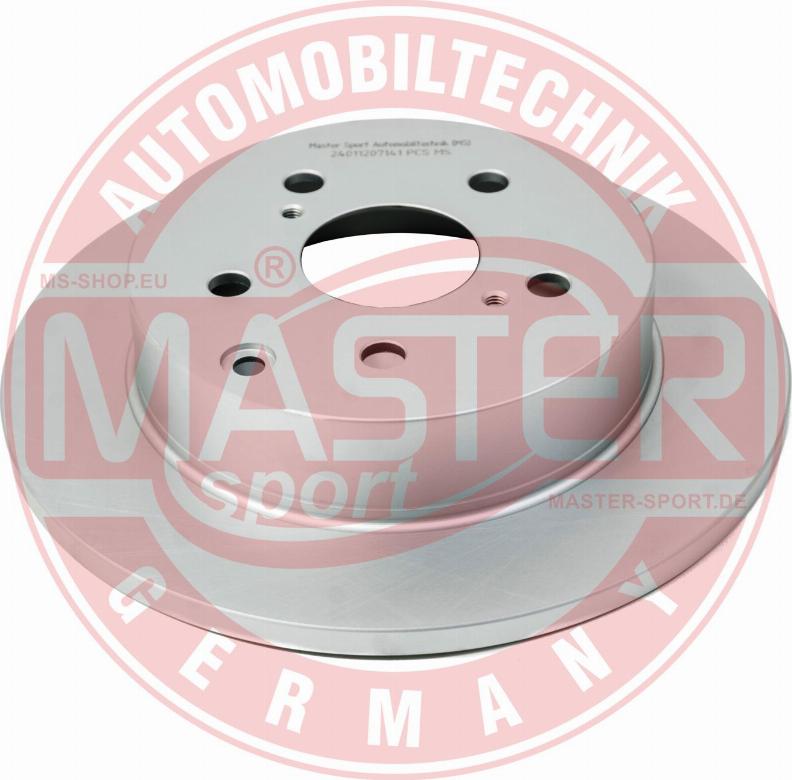 MASTER-SPORT GERMANY 24011207141-PCS-MS - Disque de frein cwaw.fr