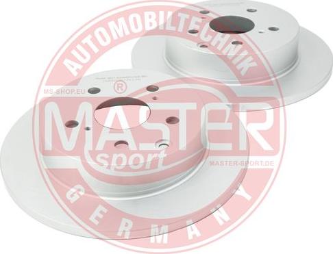 MASTER-SPORT GERMANY 24011207141PR-SET-MS - Disque de frein cwaw.fr