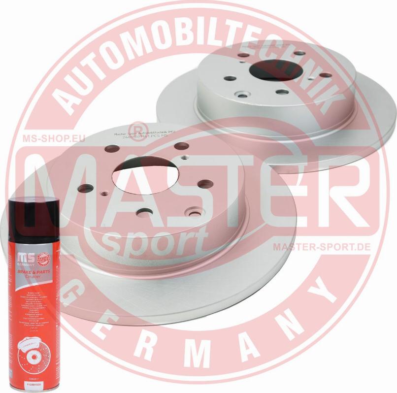 MASTER-SPORT GERMANY 24011207141-SET-MSP - Disque de frein cwaw.fr