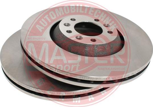 MASTER-SPORT GERMANY 24013001811-SET-MS - Disque de frein cwaw.fr