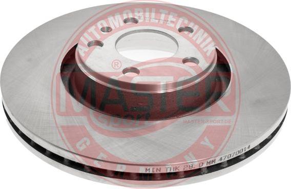 MASTER-SPORT GERMANY 24013001751-PCS-MS - Disque de frein cwaw.fr