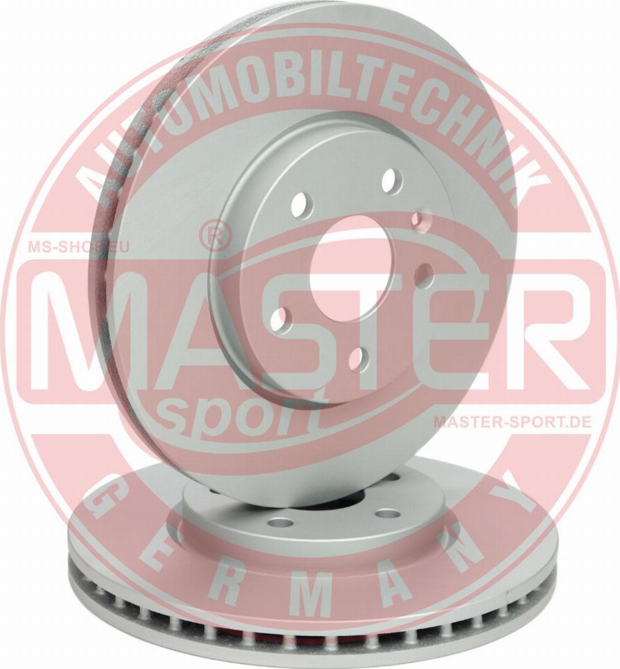 MASTER-SPORT GERMANY 24013002091PR-SET-MS - Disque de frein cwaw.fr