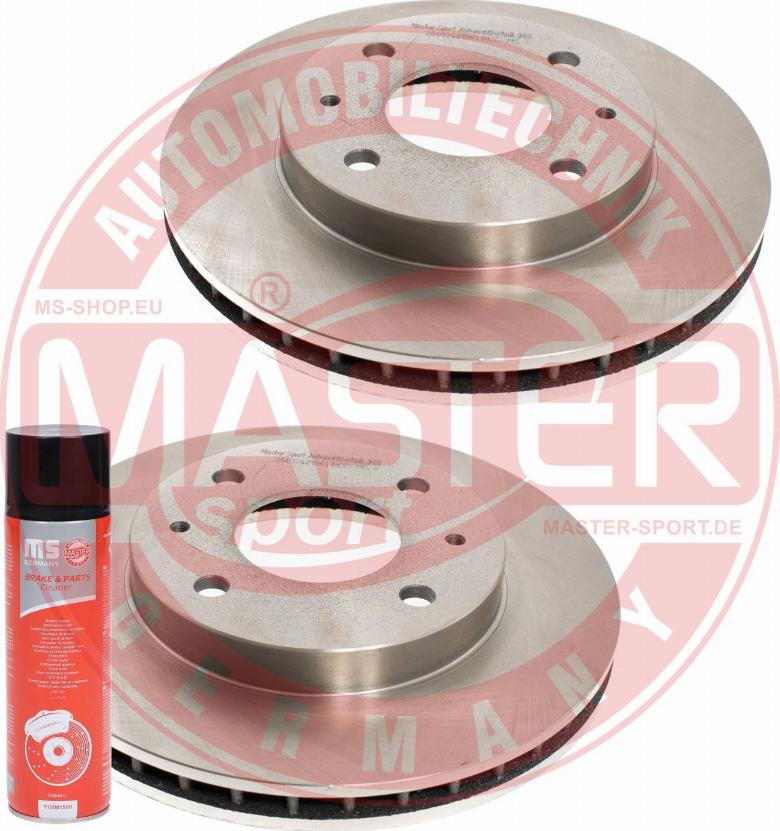 MASTER-SPORT GERMANY 24012401361-SET-MSP - Disque de frein cwaw.fr