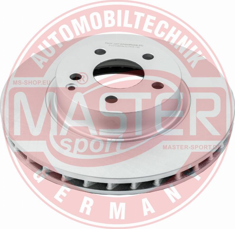 MASTER-SPORT GERMANY 24012801421-PCS-MS - Disque de frein cwaw.fr