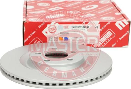 MASTER-SPORT GERMANY 24012202721-PCS-MS - Disque de frein cwaw.fr