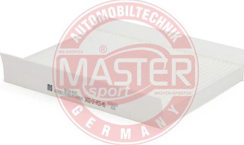 MASTER-SPORT GERMANY 2422-IF-PCS-MS - Filtre, air de l'habitacle cwaw.fr