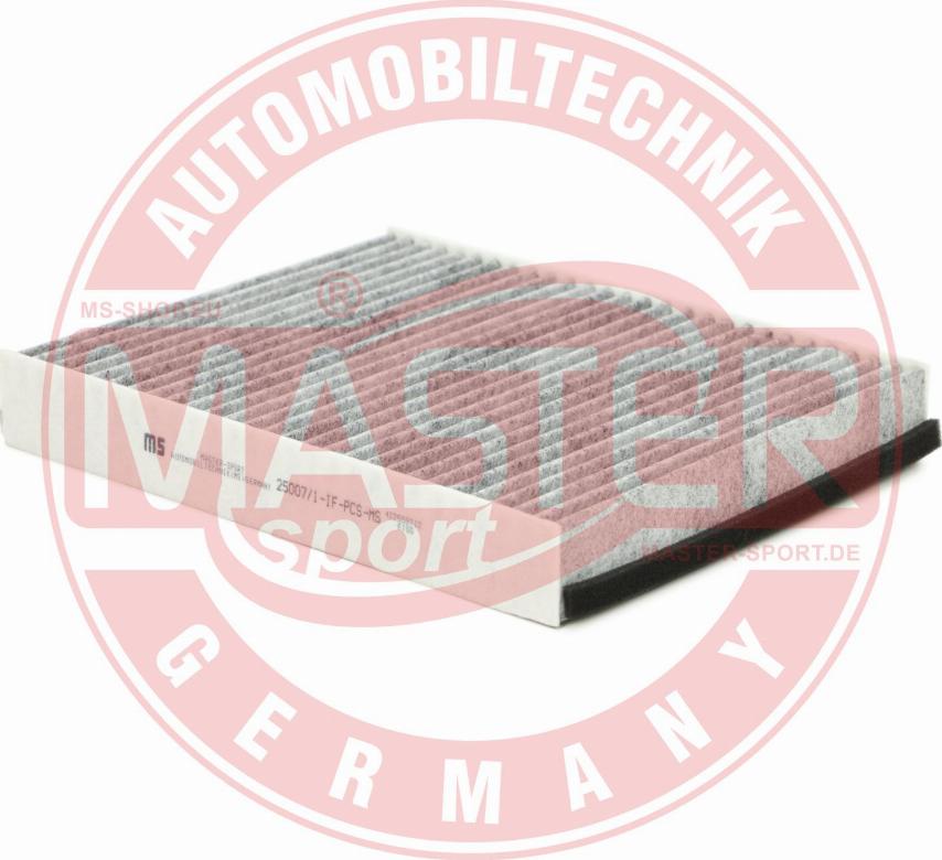 MASTER-SPORT GERMANY 25007/1-IF-PCS-MS - Filtre, air de l'habitacle cwaw.fr