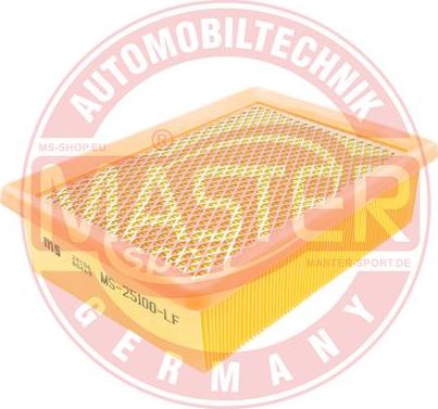 MASTER-SPORT GERMANY 25100-LF-PCS-MS - Filtre à air cwaw.fr