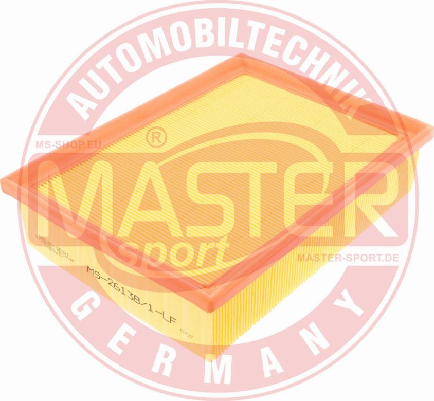 MASTER-SPORT GERMANY 26138/1-LF-PCS-MS - Filtre à air cwaw.fr