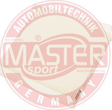 MASTER-SPORT GERMANY 2040-IF-PCS-MS - Filtre, air de l'habitacle cwaw.fr