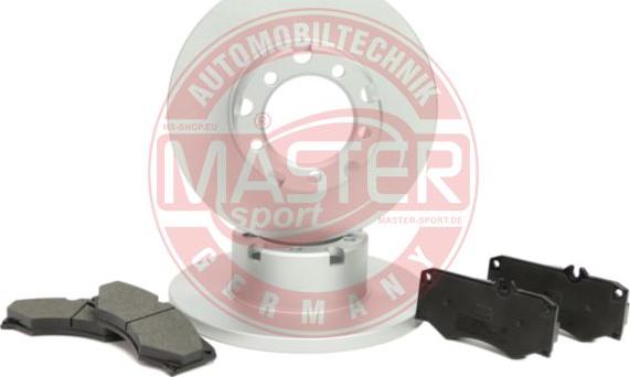 MASTER-SPORT GERMANY 201601000 - Kit de freins, frein à disques cwaw.fr