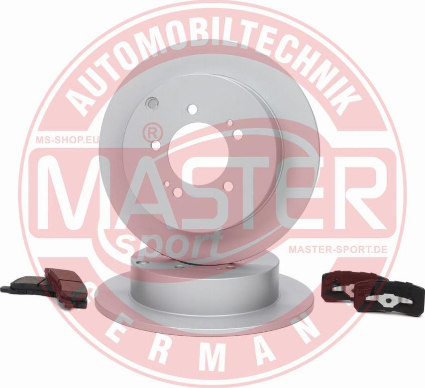 MASTER-SPORT GERMANY 201053300 - Kit de freins, frein à disques cwaw.fr