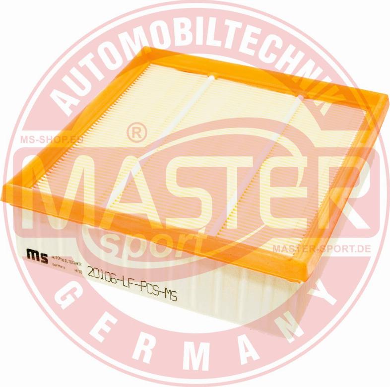 MASTER-SPORT GERMANY 20106-LF-PCS-MS - Filtre à air cwaw.fr