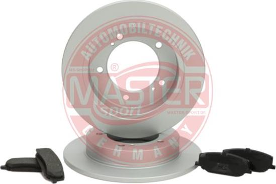 MASTER-SPORT GERMANY 201003550 - Kit de freins, frein à disques cwaw.fr