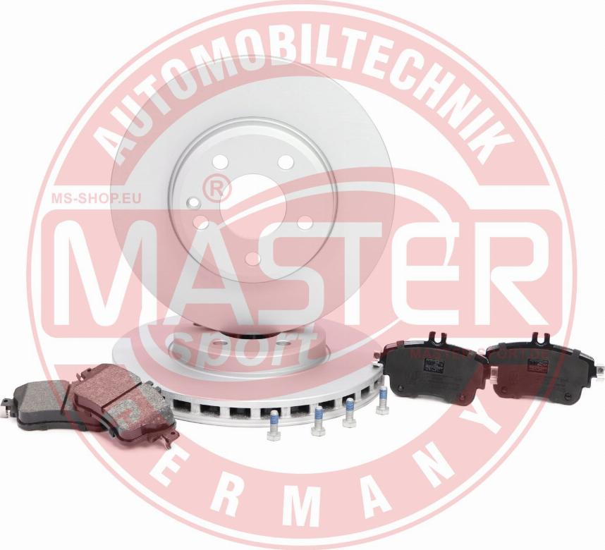 MASTER-SPORT GERMANY 202802760 - Kit de freins, frein à disques cwaw.fr