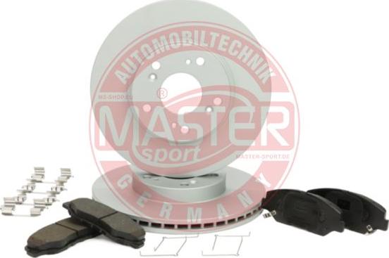 MASTER-SPORT GERMANY 202301090 - Kit de freins, frein à disques cwaw.fr