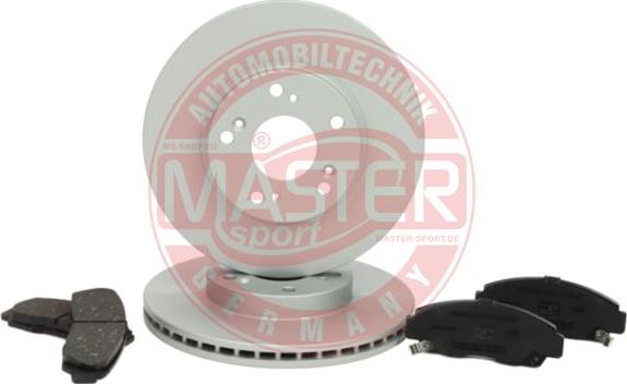 MASTER-SPORT GERMANY 202301091 - Kit de freins, frein à disques cwaw.fr