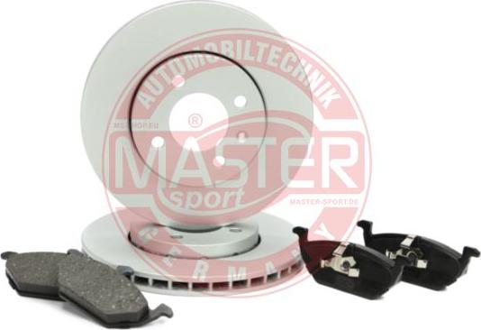 MASTER-SPORT GERMANY 202202810 - Kit de freins, frein à disques cwaw.fr