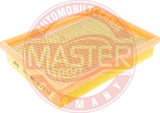 MASTER-SPORT GERMANY 2129-LF-PCS-MS - Filtre à air cwaw.fr