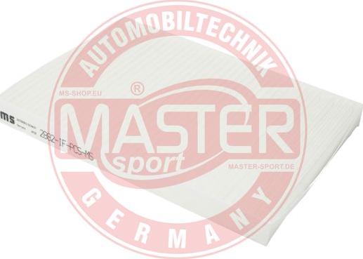 MASTER-SPORT GERMANY 2882-IF-PCS-MS - Filtre, air de l'habitacle cwaw.fr