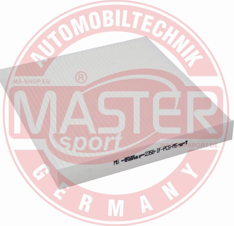 MASTER-SPORT GERMANY 2358-1-IF-PCS-MS - Filtre, air de l'habitacle cwaw.fr