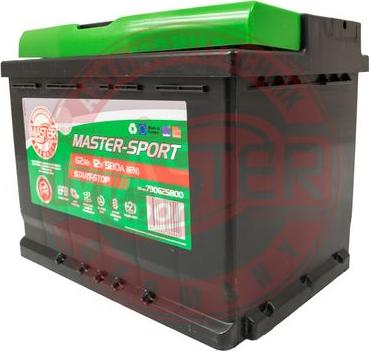 MASTER-SPORT GERMANY 790625800 - Batterie de démarrage cwaw.fr