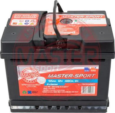 MASTER-SPORT GERMANY 750554802 - Batterie de démarrage cwaw.fr