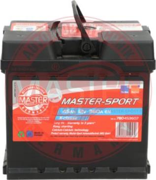 MASTER-SPORT GERMANY 780453607 - Batterie de démarrage cwaw.fr