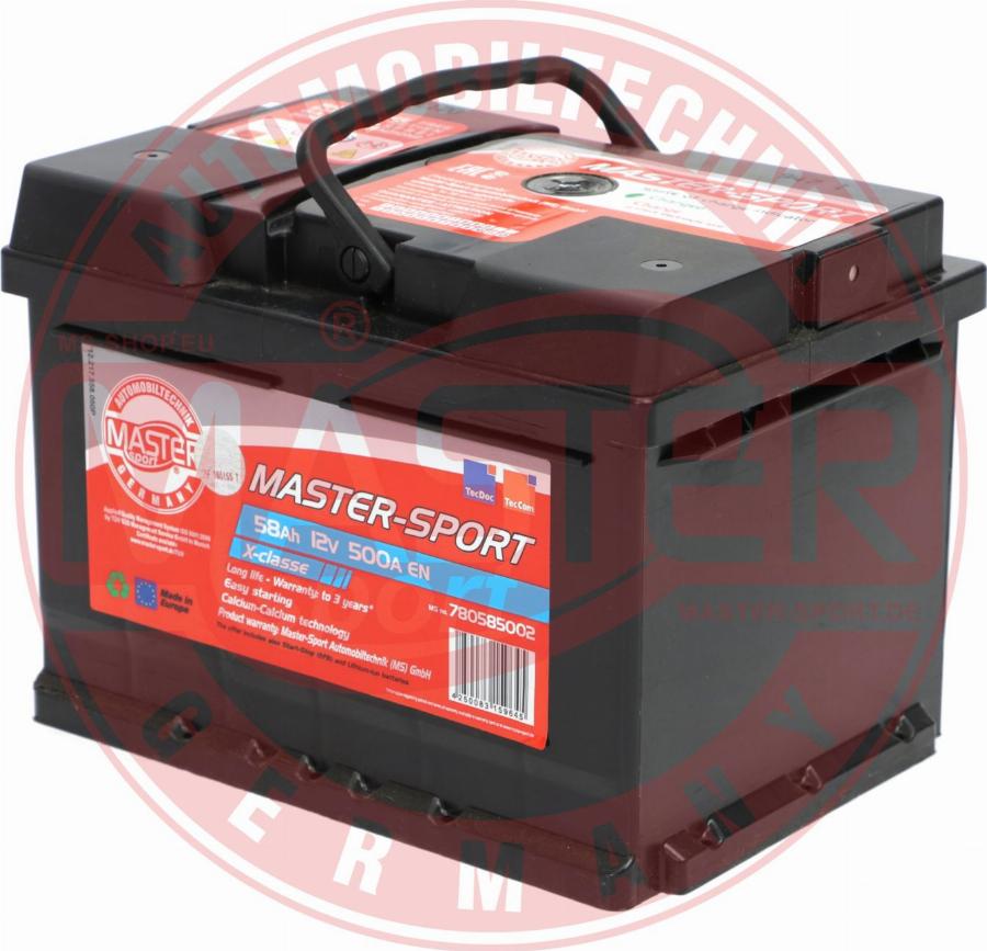 MASTER-SPORT GERMANY 780585012 - Batterie de démarrage cwaw.fr