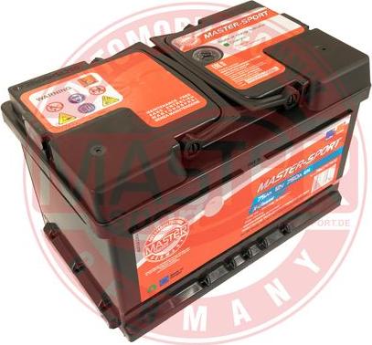 MASTER-SPORT GERMANY 780757502 - Batterie de démarrage cwaw.fr