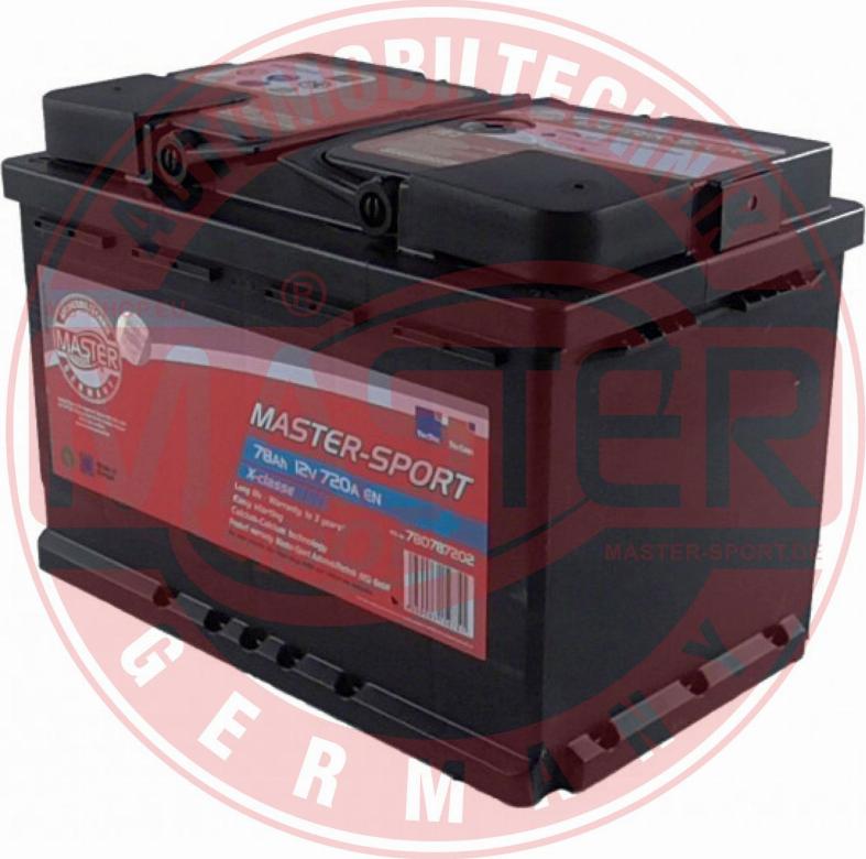 MASTER-SPORT GERMANY 780787202 - Batterie de démarrage cwaw.fr