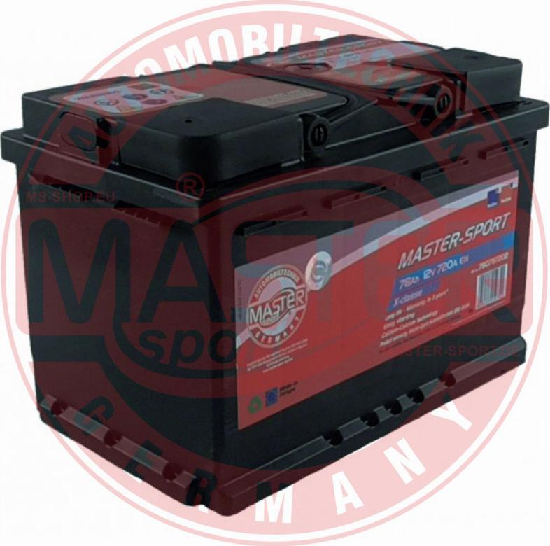 MASTER-SPORT GERMANY 780787202 - Batterie de démarrage cwaw.fr