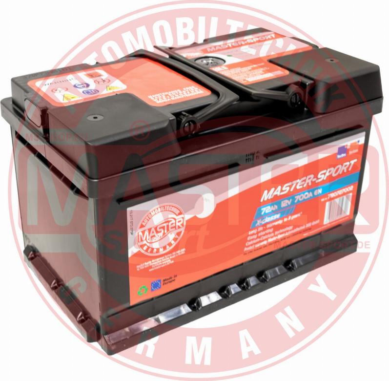 MASTER-SPORT GERMANY 780727002 - Batterie de démarrage cwaw.fr