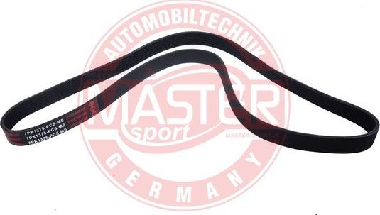 MASTER-SPORT GERMANY 7PK1375-PCS-MS - Courroie trapézoïdale à nervures cwaw.fr